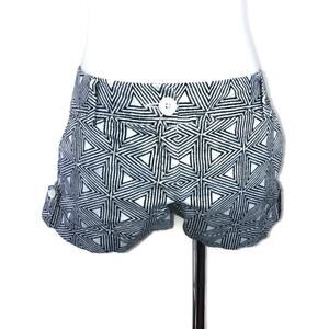 Express Design Studio Black White Printed Shorts 2